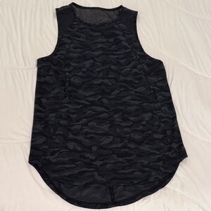 lululemon athletica Black Camo Tank Top